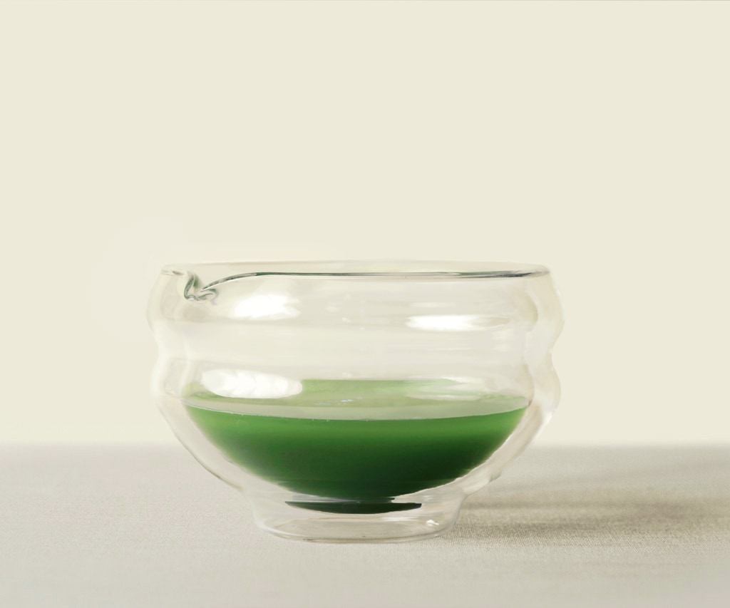 Glass Katakuchi Serving Bowlの注ぎ口
