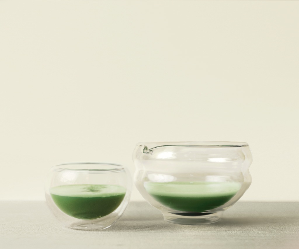 竹茶杓の使用イメージ