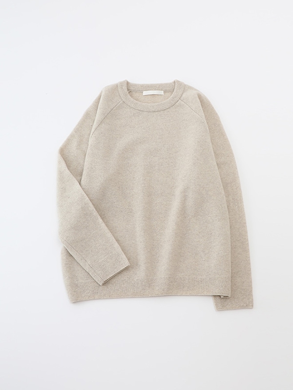 evam eva｜press wool raglan pullover｜ladies',tops