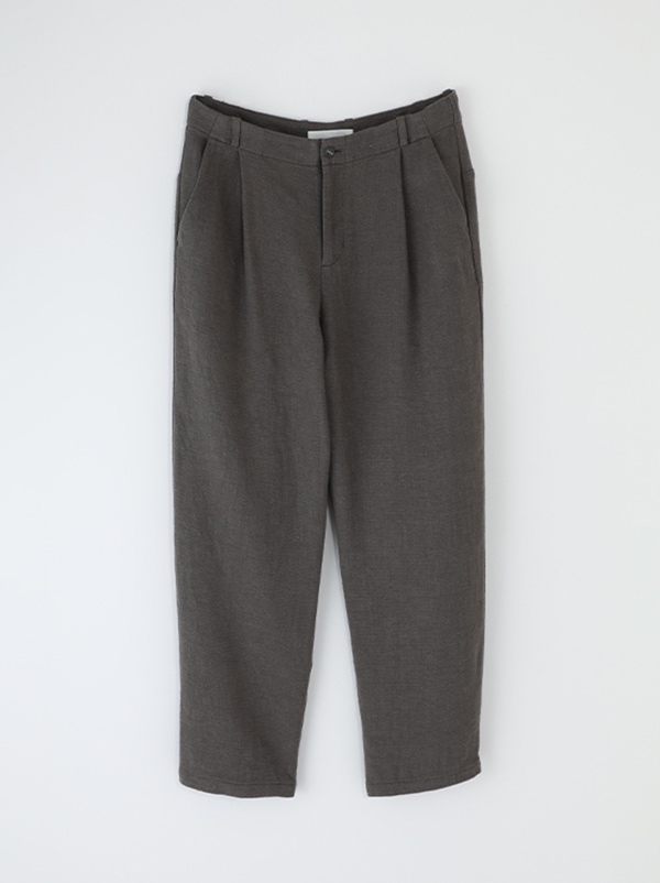 evam eva｜cotton linen check shirt [men's]｜men's