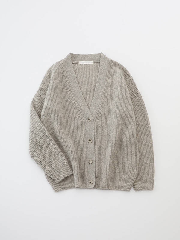 evam eva｜wool fox aze cardigan｜ladies',tops