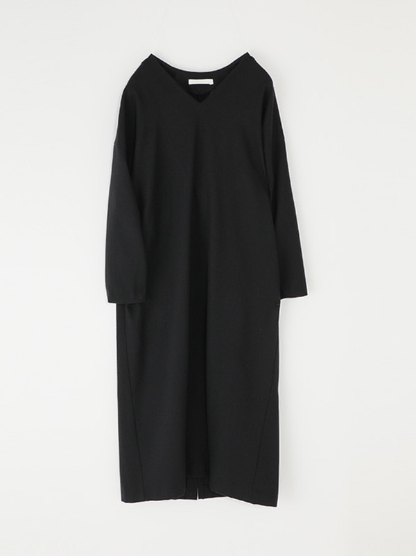 evam eva｜wool v neck one-piece｜ladies',one-piece