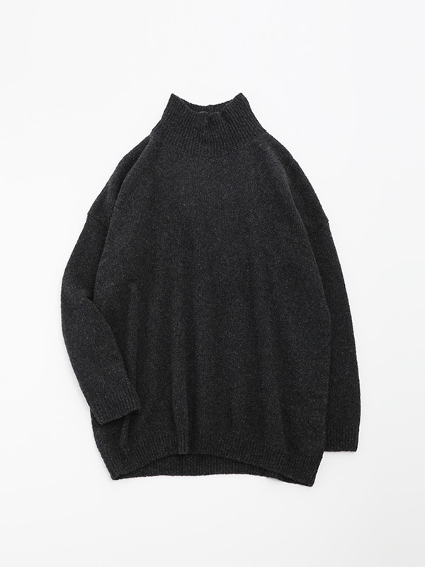 evam eva｜boucle yarn turtleneck｜ladies',tops