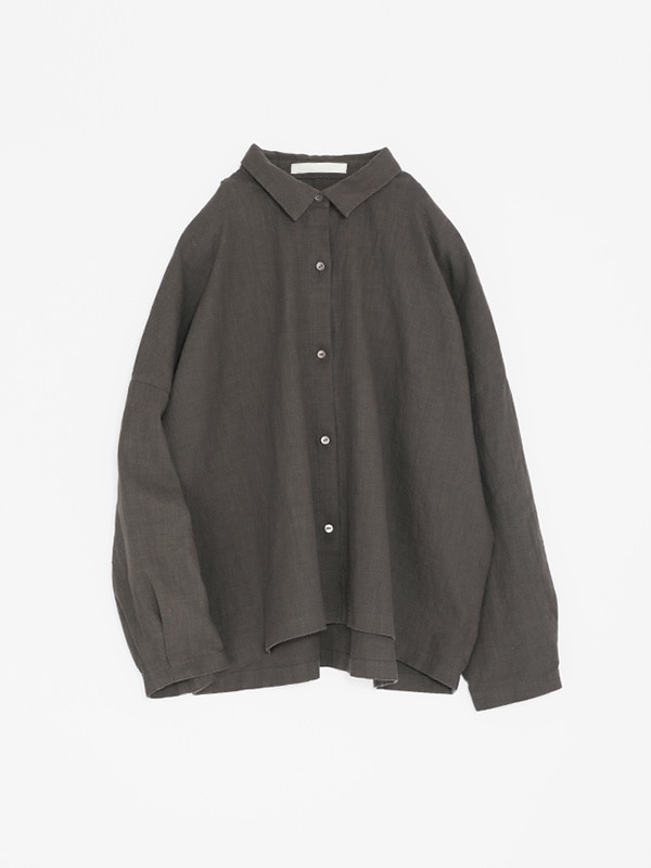 evam eva｜water linen shirt｜ladies',tops
