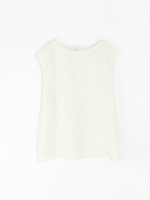 evam eva｜water linen sleeveless｜ladies',tops