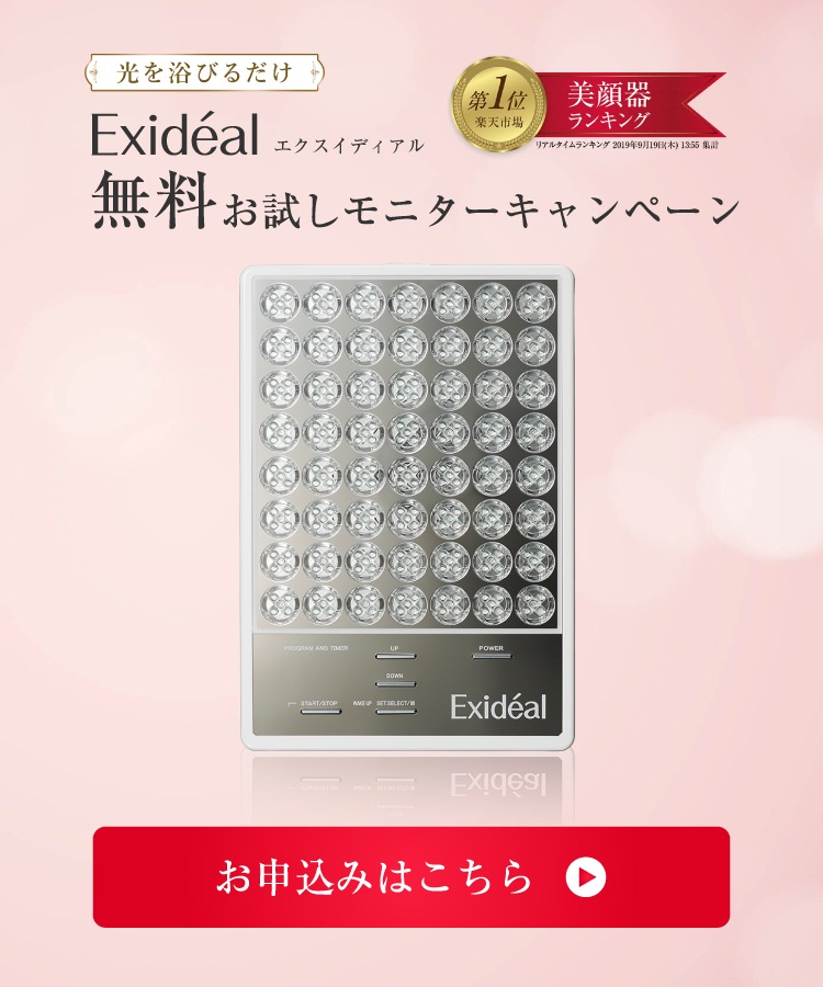 セール30％OFF 美顔機 極美品 エクスイディアル exideal エクスイ ...