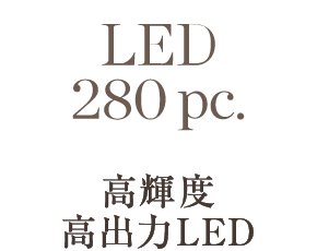 高輝度高出力LED