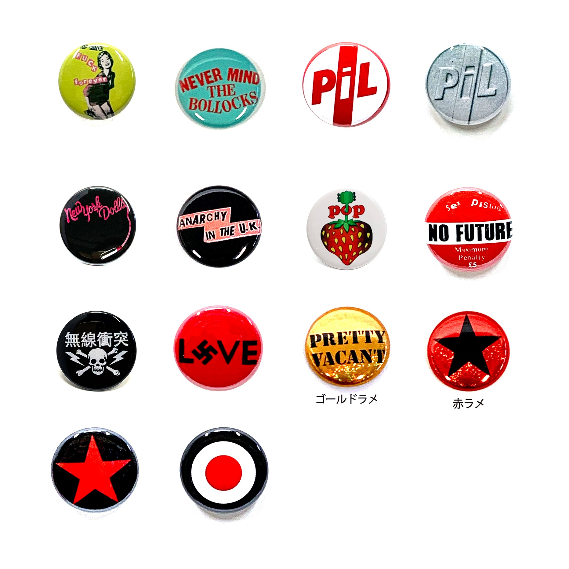 NEW!!!【666 ORIGINAL】BUTTON BADGES（缶バッジ）新柄各種入荷しま 
