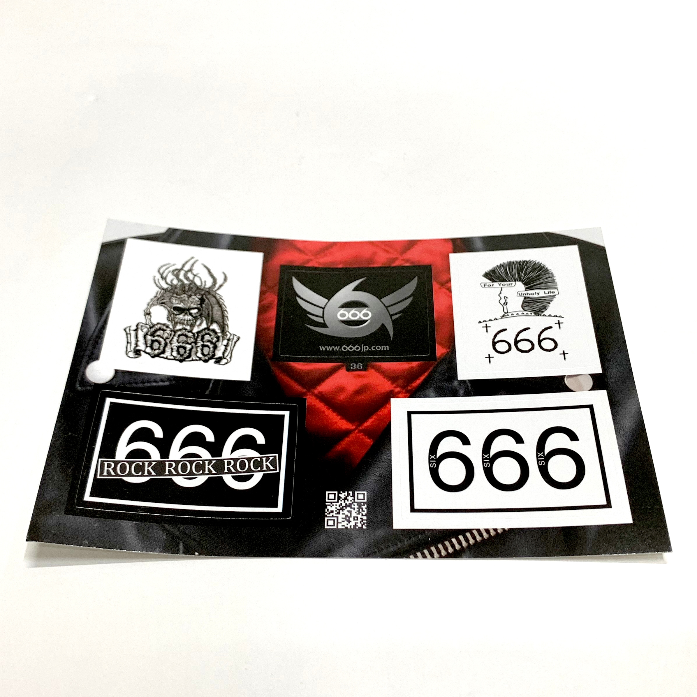 NEW!!!【666 ORIGINAL STICKERS】オリジナルステッカー配布中！！