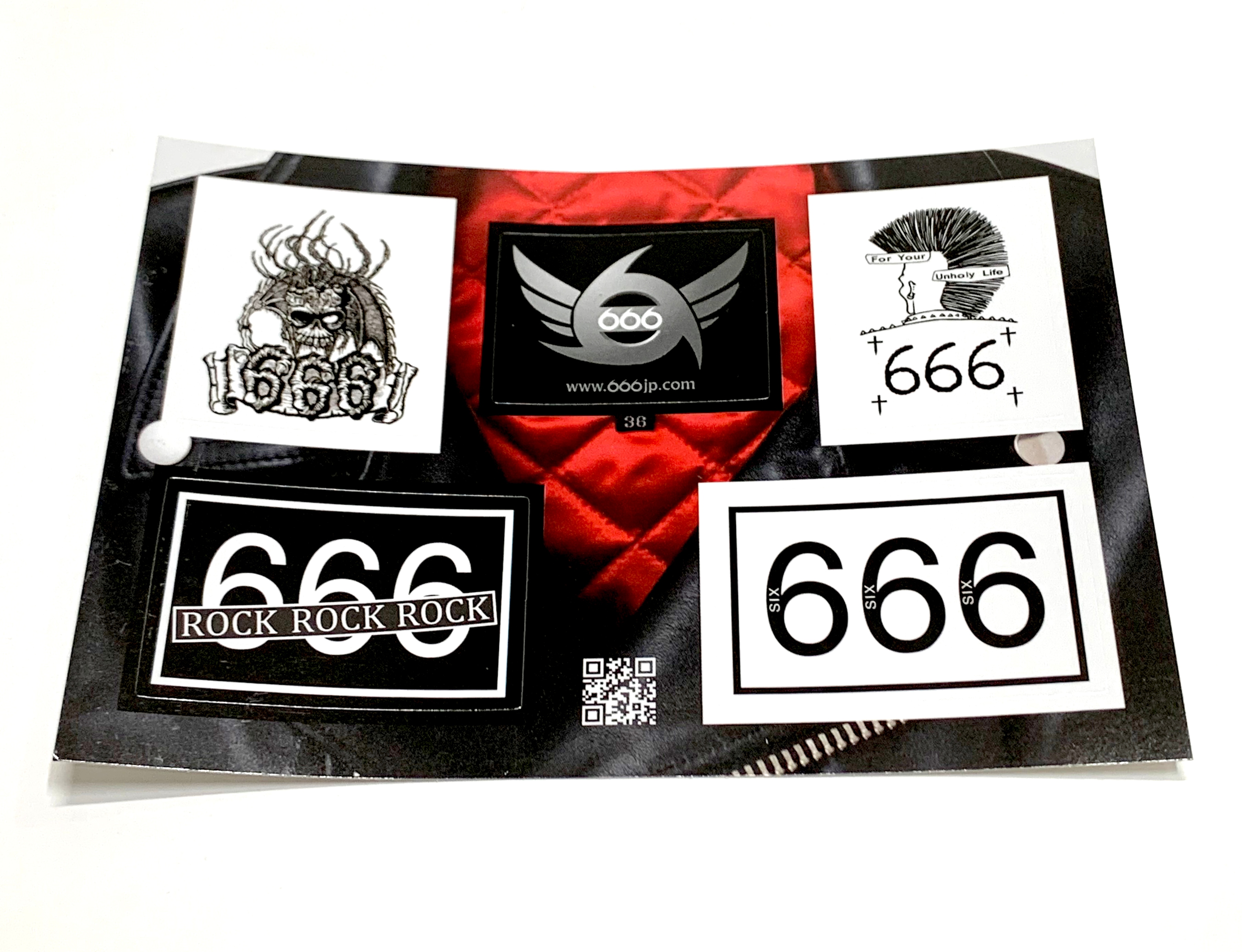 NEW!!!【666 ORIGINAL STICKERS】オリジナルステッカー配布中！！