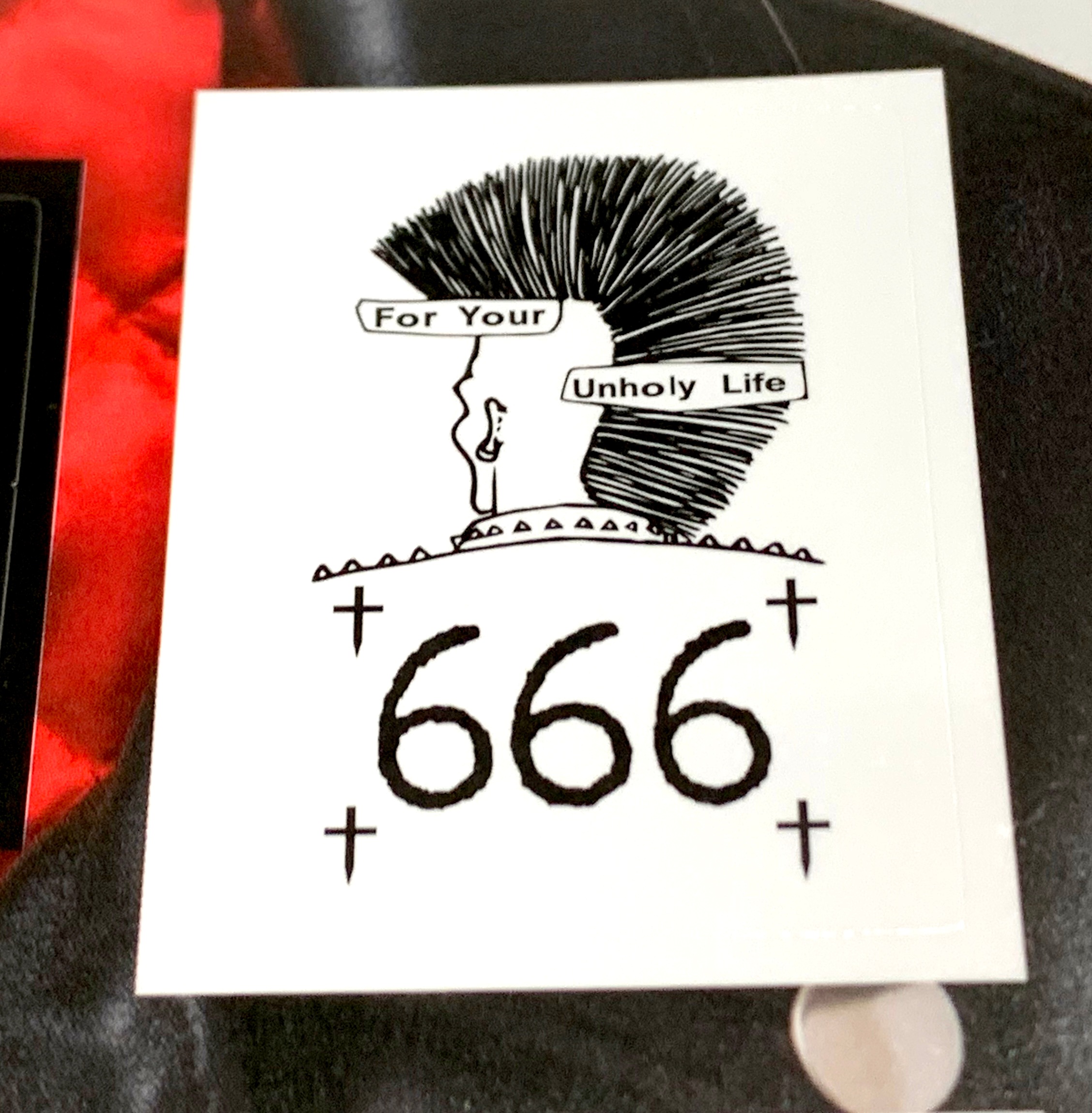 NEW!!!【666 ORIGINAL STICKERS】オリジナルステッカー配布中！！
