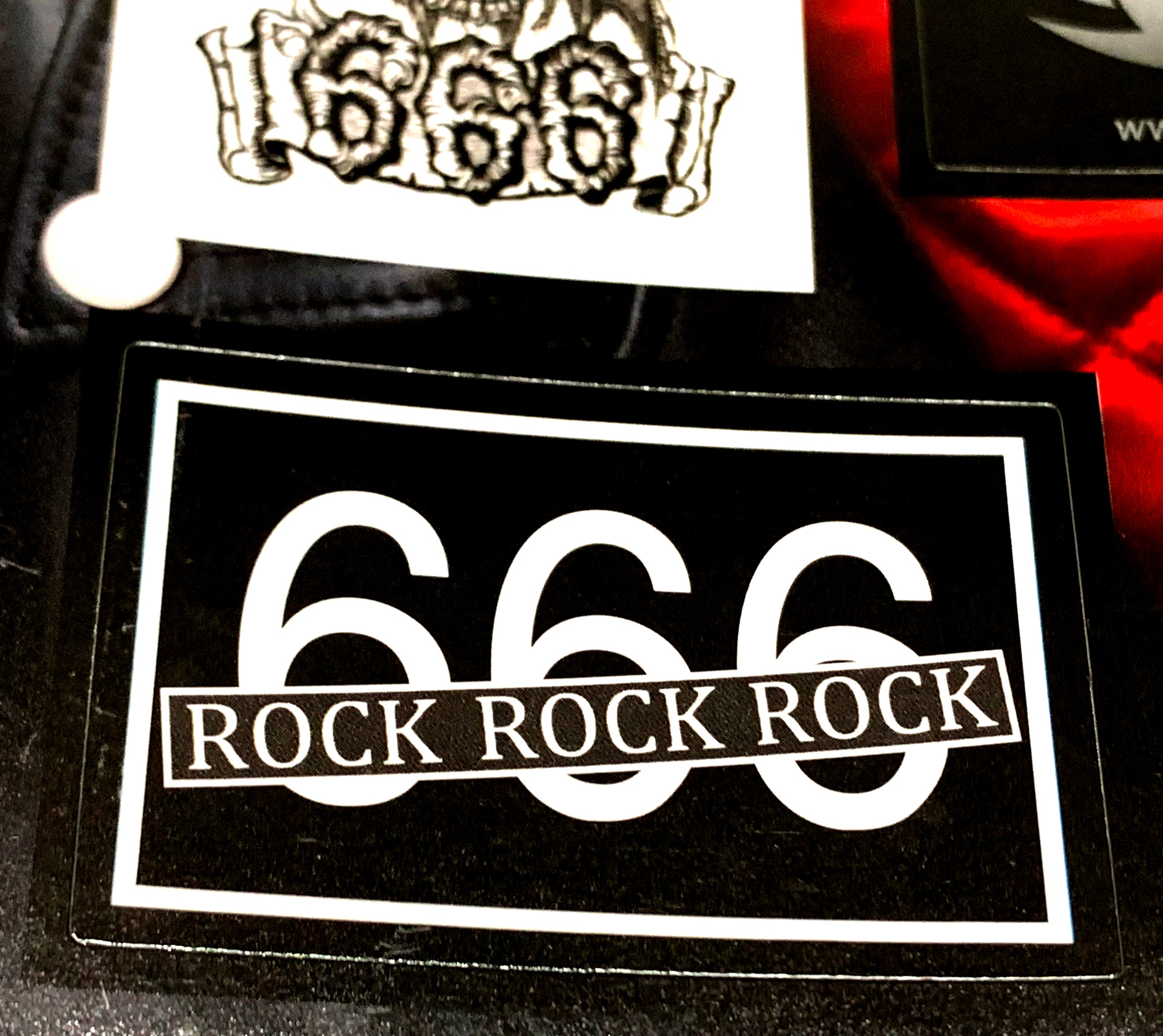 NEW!!!【666 ORIGINAL STICKERS】オリジナルステッカー配布中！！