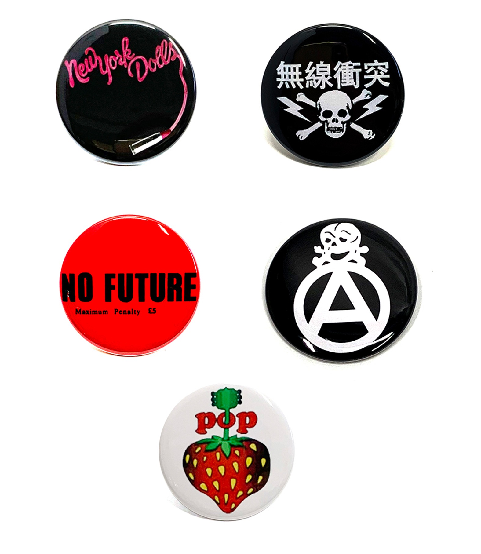 NEW!!!【666 ORIGINAL】BUTTON BADGES（缶バッジ）新柄各種入荷しま 