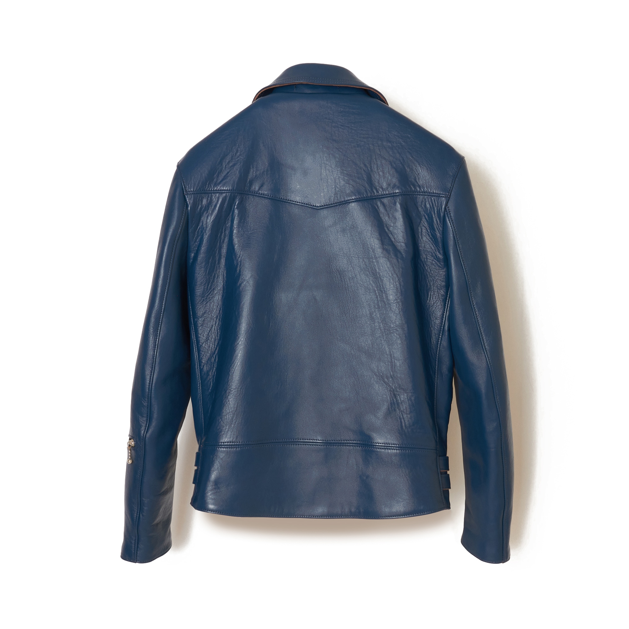 NEW!!!【666LEATHER WEAR / WOOL SHEEP SKIN新色】ネイビーブルー 