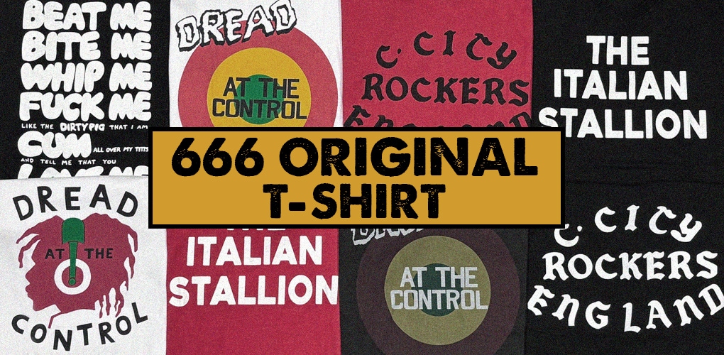 666』パンクロックファッション・ライダースジャケット専門店-666
