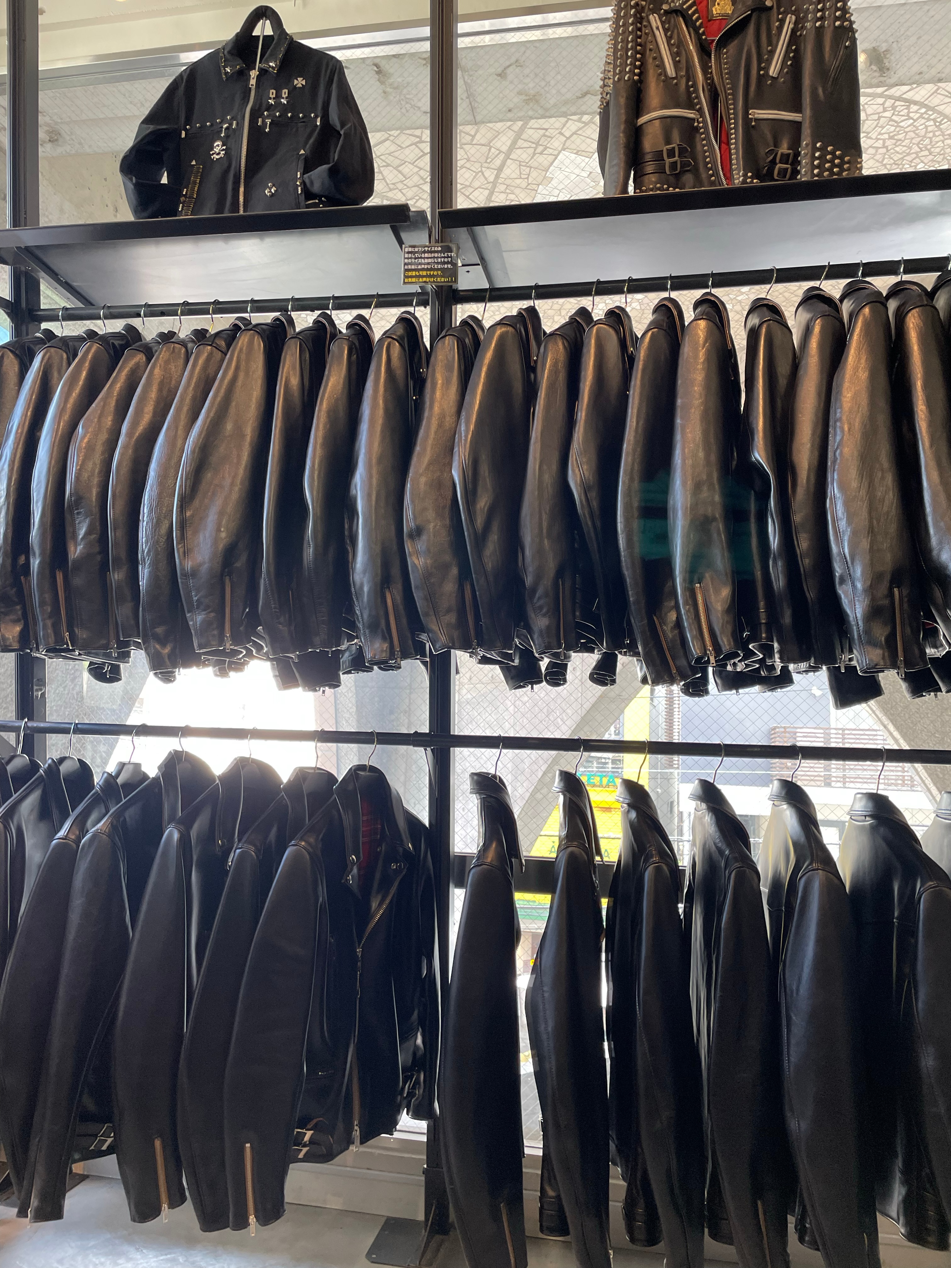 NEW!!!【666 LEATHER WEAR】666原宿店 / オプション入りライダース