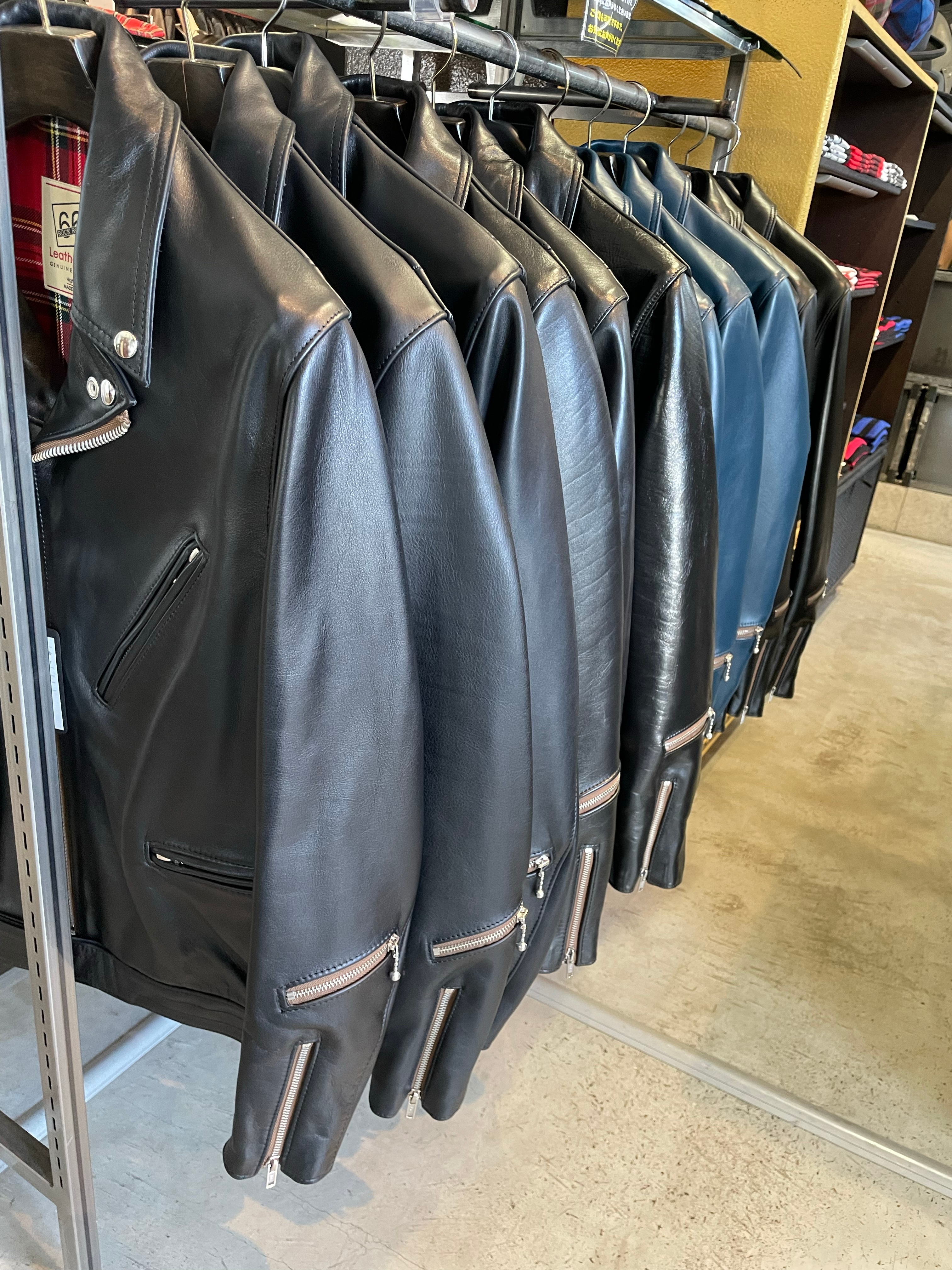 NEW!!!【666 LEATHER WEAR】666原宿店 / オプション入りライダース