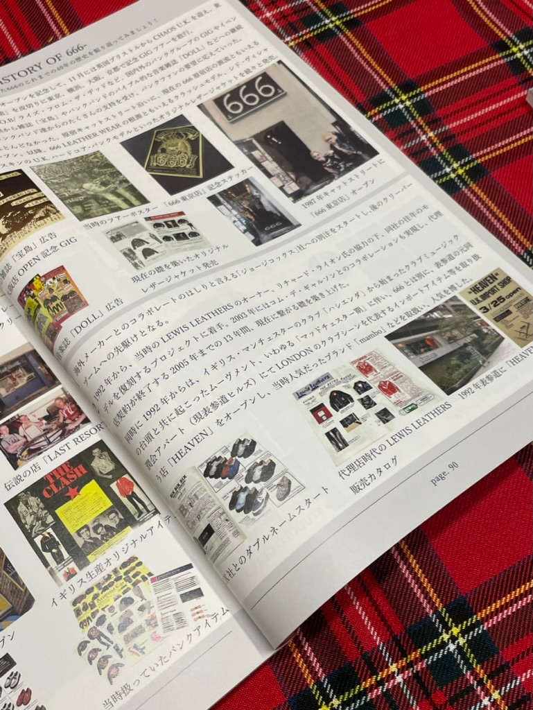 NEW!!! 40th ANNIVERSARY【666 LEATHER WEAR CATALOGUE VOL.43】最新