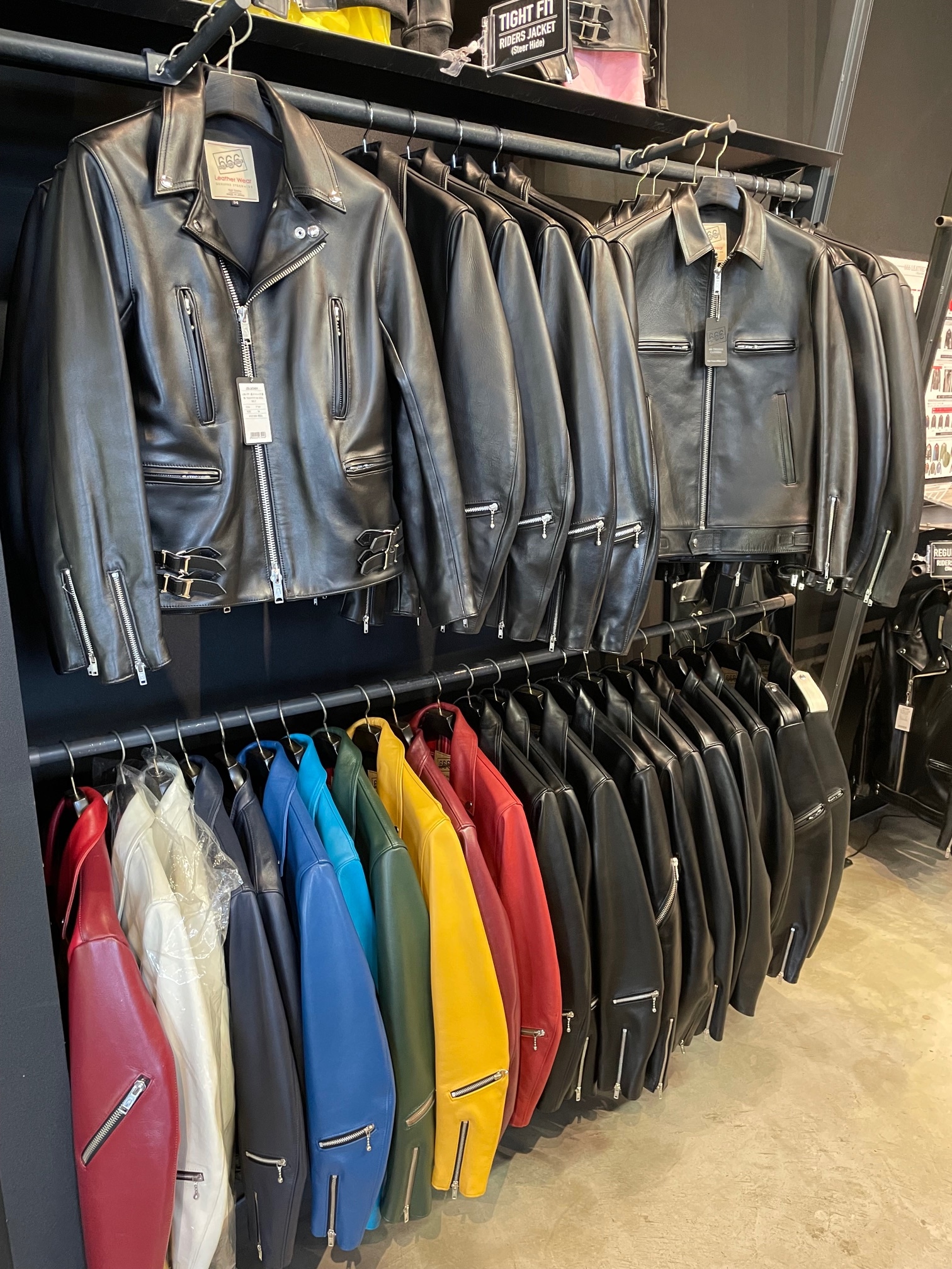 666 LEATHER WEAR】ライダースジャケット オーダー品の最新納期