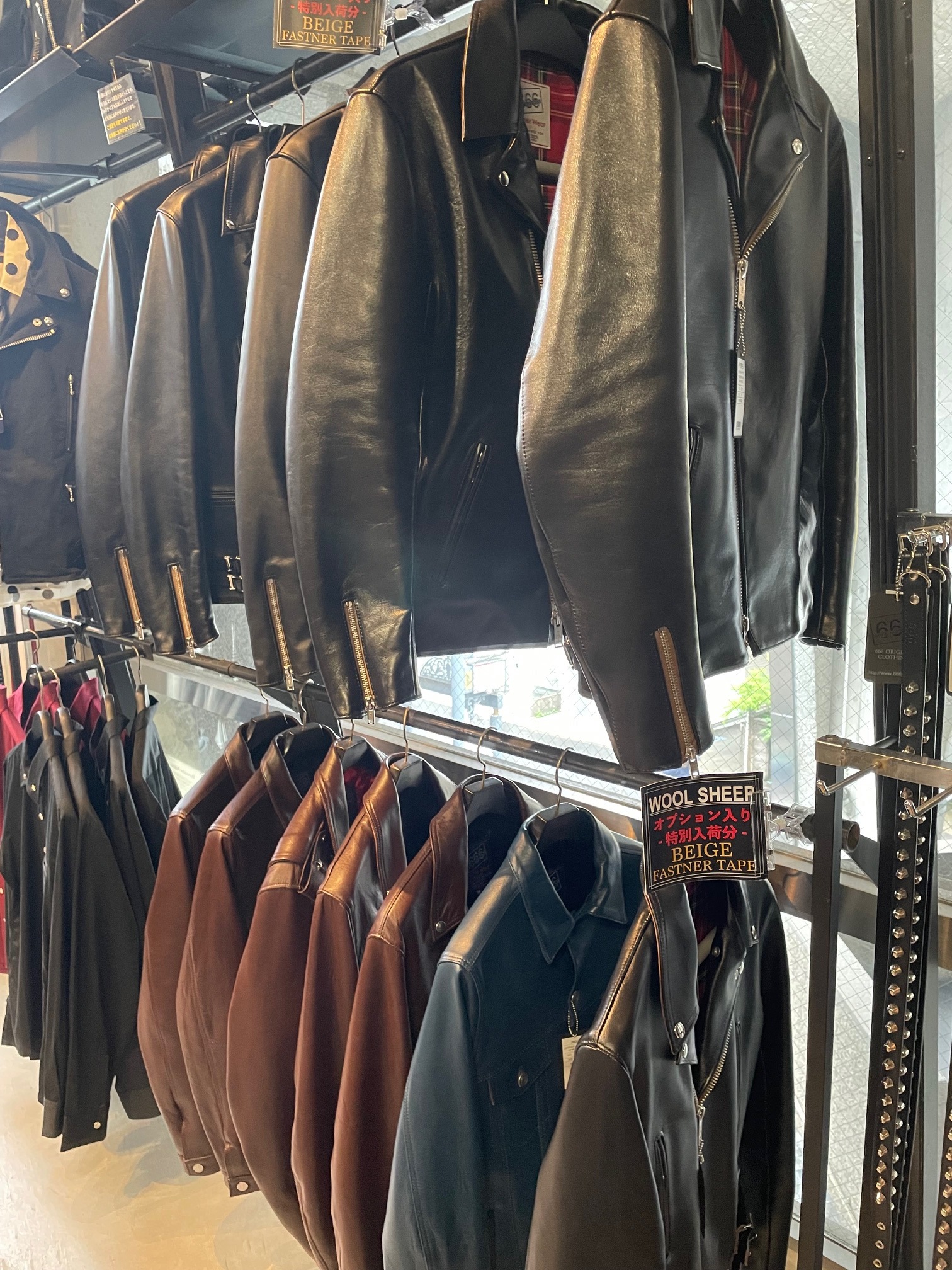 666 LEATHER WEAR】ライダースジャケット オーダー品の最新納期 666 LEATHER WEAR】ライダースジャケット オーダー品の最新納期