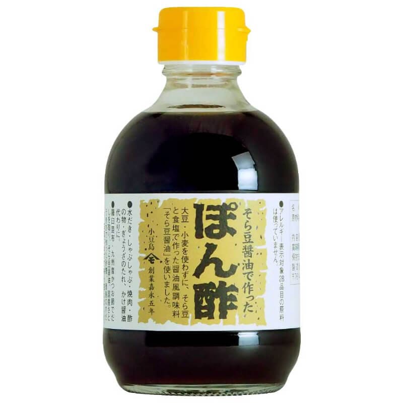 そら豆醤油で作ったぽん酢300ml