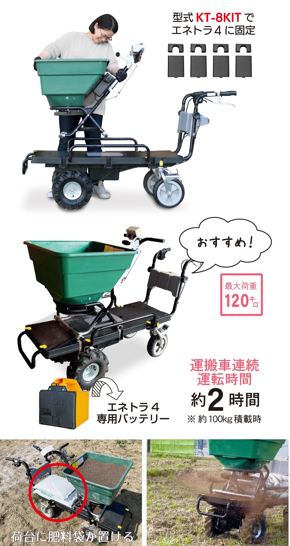 撒きざんまい取り付けタイプ