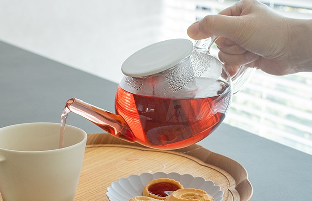 Bai Hao ガラスティーポット