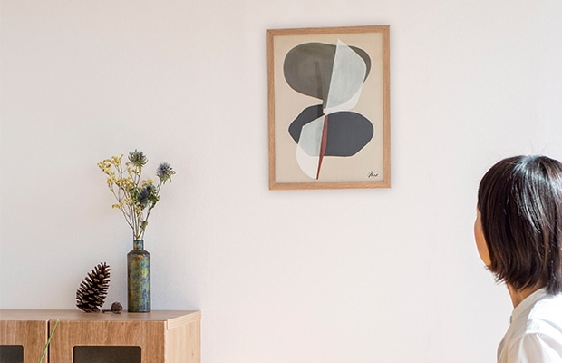 飾る場所で表情が変わるアートの楽しみ