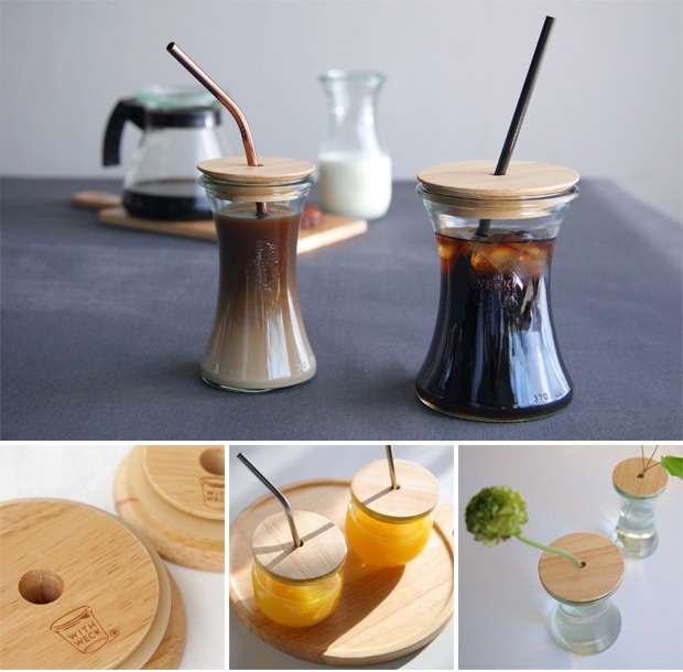 フラットトップ 木の蓋 穴付き