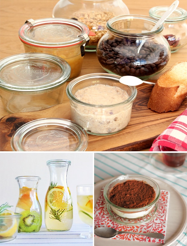 いろいろな食材の保存や、器としても。