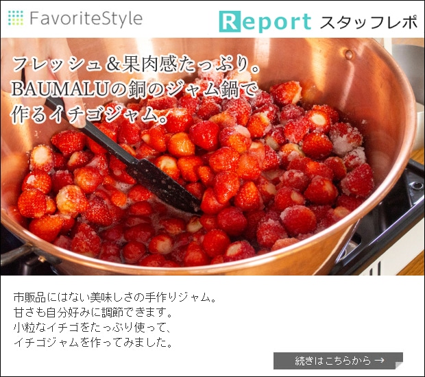 BAUMALU 銅のジャム鍋 38cm 取っ手付き フランス製 ボウマル 銅製