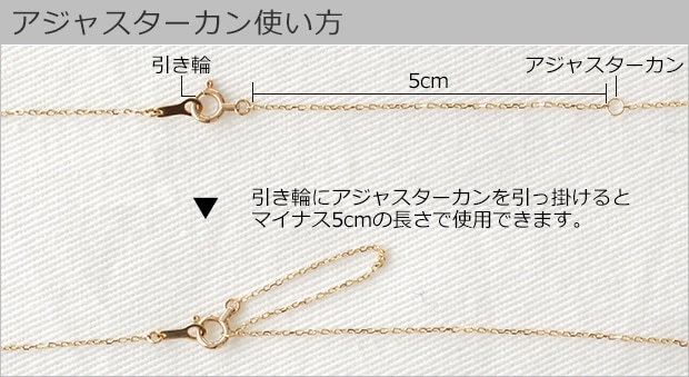 アジャスターカン使い方