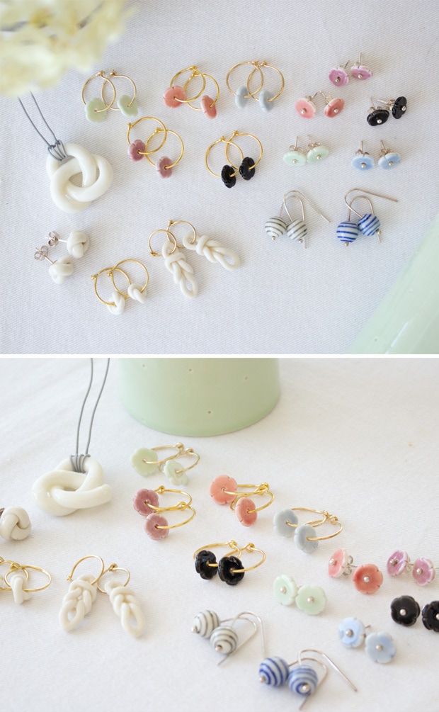 Anne Black アンヌ・ブラック ピアス elements エレメンツ フープピアス