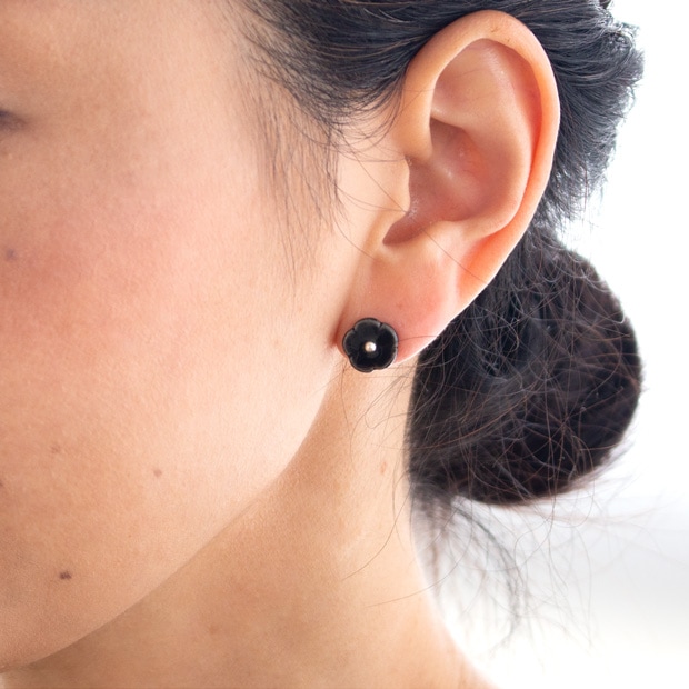 Anne Black アンヌ・ブラック ピアス elements エレメンツ スタッドピアス