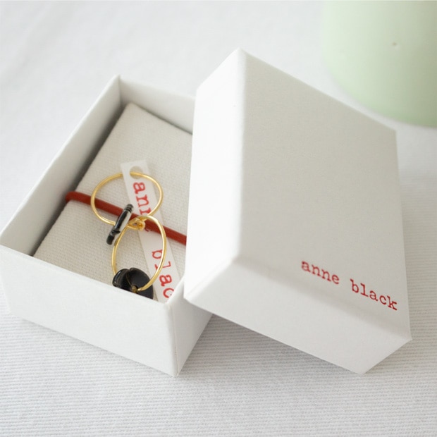 Anne Black アンヌ・ブラック ピアス elements エレメンツ フープピアス