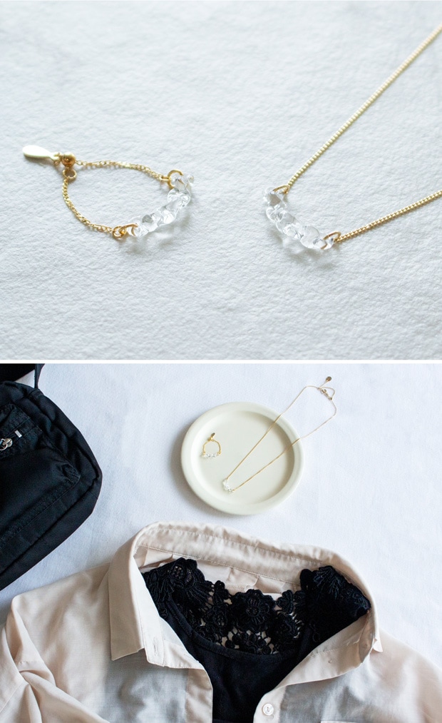 ハリオ ネックレス カラム