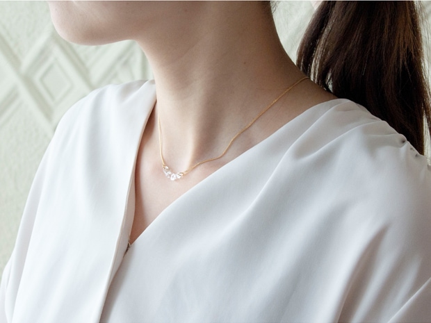 ハリオ ネックレス カラム