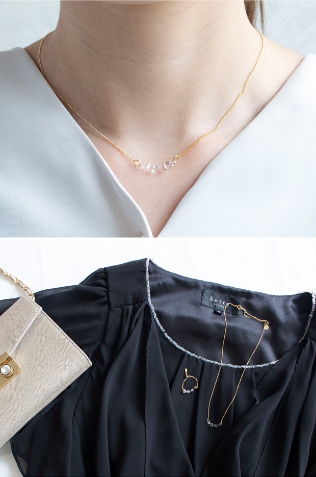 ハリオ ネックレス カラム