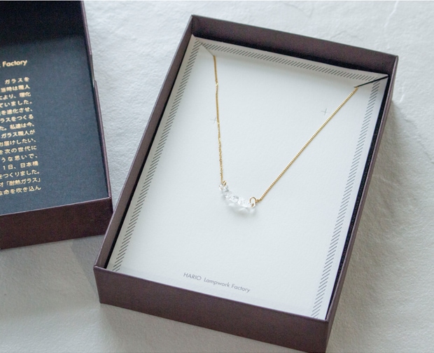 ハリオ ネックレス カラム