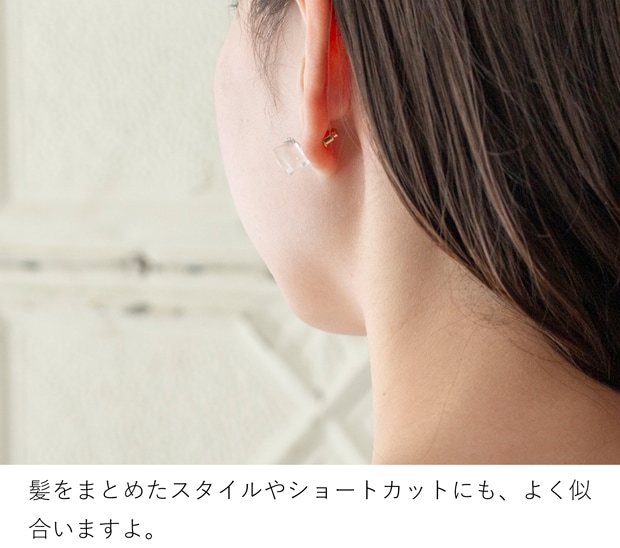 ハリオ ピアス フロート ガラス製 HARIO Lampwork Factory 手作り 日本製