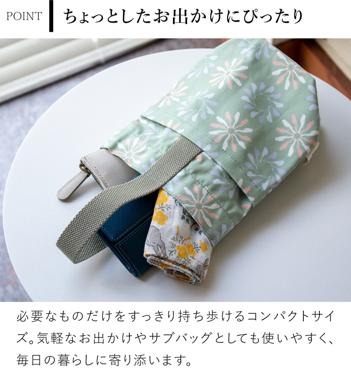トートバッグ レディース 小さめ 毎日の小さなバッグ ミニトート サブバッグ ミニバッグ 手提げ 軽量 布製 印花楽 inBlooom 台湾雑貨