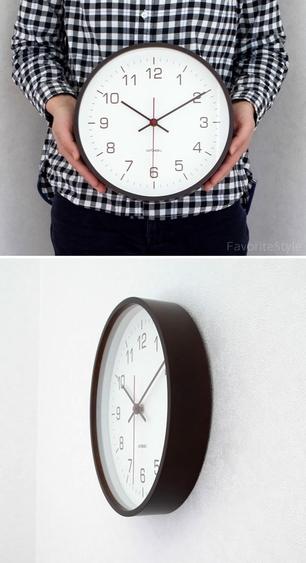 KATOMOKU plywood wall clock 4