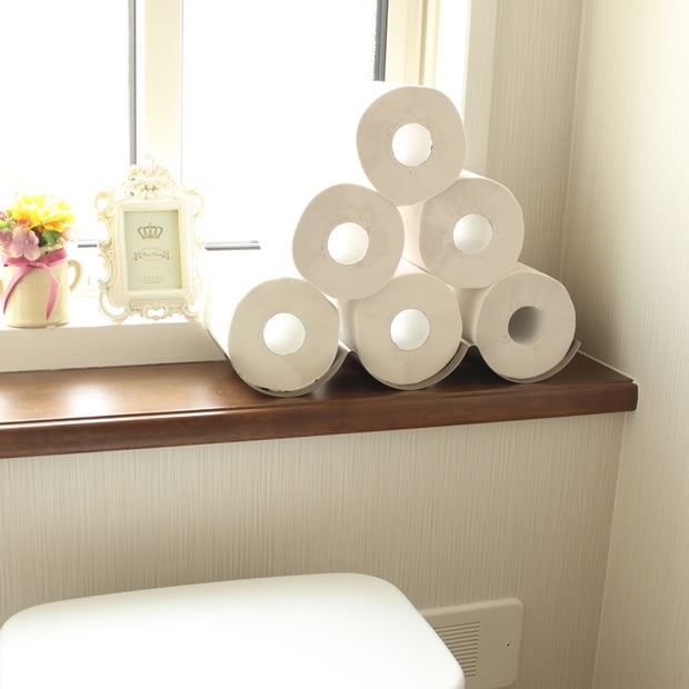 ヤマサキデザインワークス トイレットペーパートレイ ステンレス トリプル トイレ収納 トイレットペーパーホルダー 日本製 YAMASAKI DESIGN WORKS