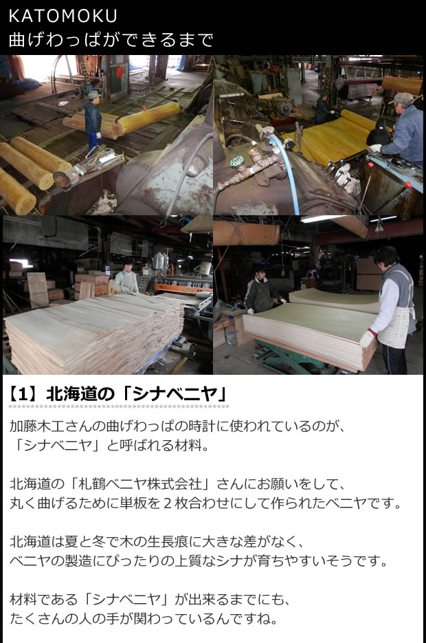 KATOMOKU まげわっぱができるまで