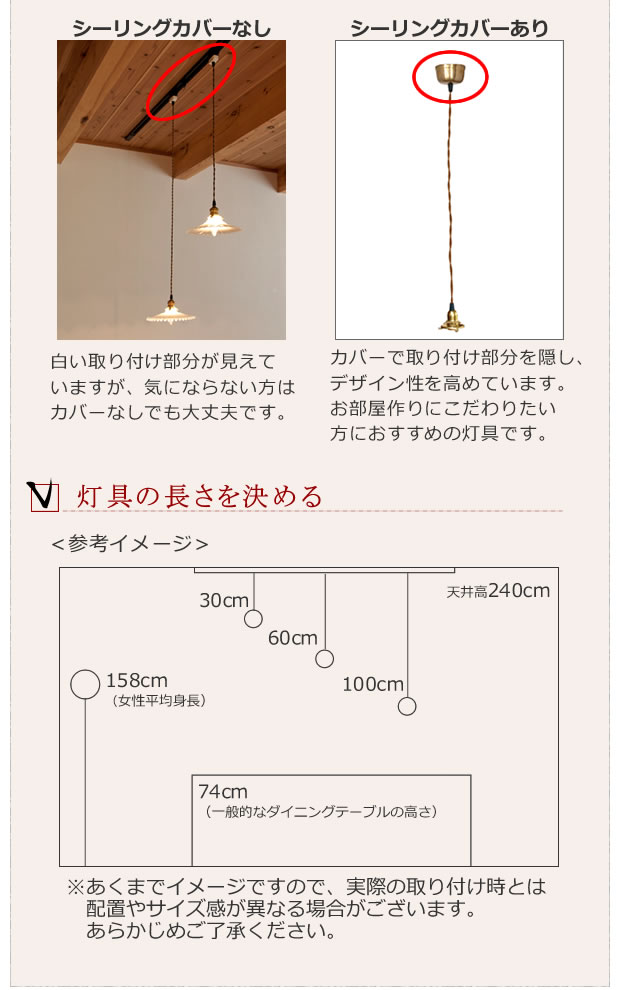 灯具を選ぶ際のチェックポイント