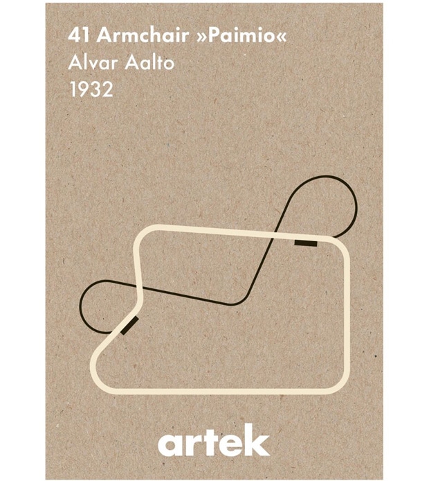 Artek ポスター 50×70cm アルテック ポスター 北欧 アイコンポスター アートポスター おしゃれ 北欧デザイン フィンランド