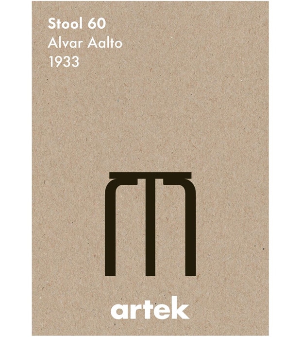 Artek ポスター 50×70cm アルテック ポスター 北欧 アイコンポスター アートポスター おしゃれ 北欧デザイン フィンランド