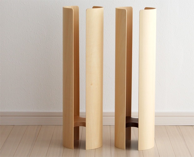 Eau KIRIKABU キリカブ トイレットペーパーホルダー ペーパーストッカー トイレットペーパー収納 木製 タカハシ産業 日本製