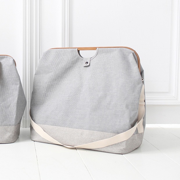GUDEE ショルダーバッグ ランドリーバッグ ポリエステル コットン 竹 バンブー 大容量 Uroki Carry-all bag Bamboo L GudeeLife