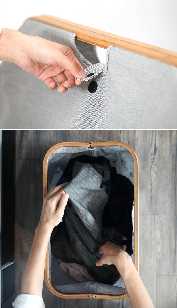 GUDEE ショルダーバッグ ランドリーバッグ ポリエステル コットン 竹 バンブー 大容量 Uroki Carry-all bag Bamboo L GudeeLife　GUDEE